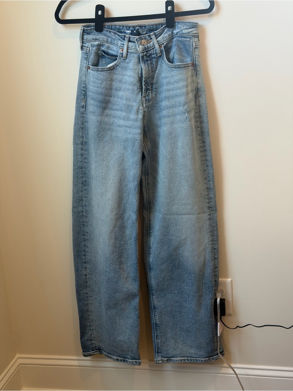 Old Navy Light Blue Straight Leg Jeans for Women
